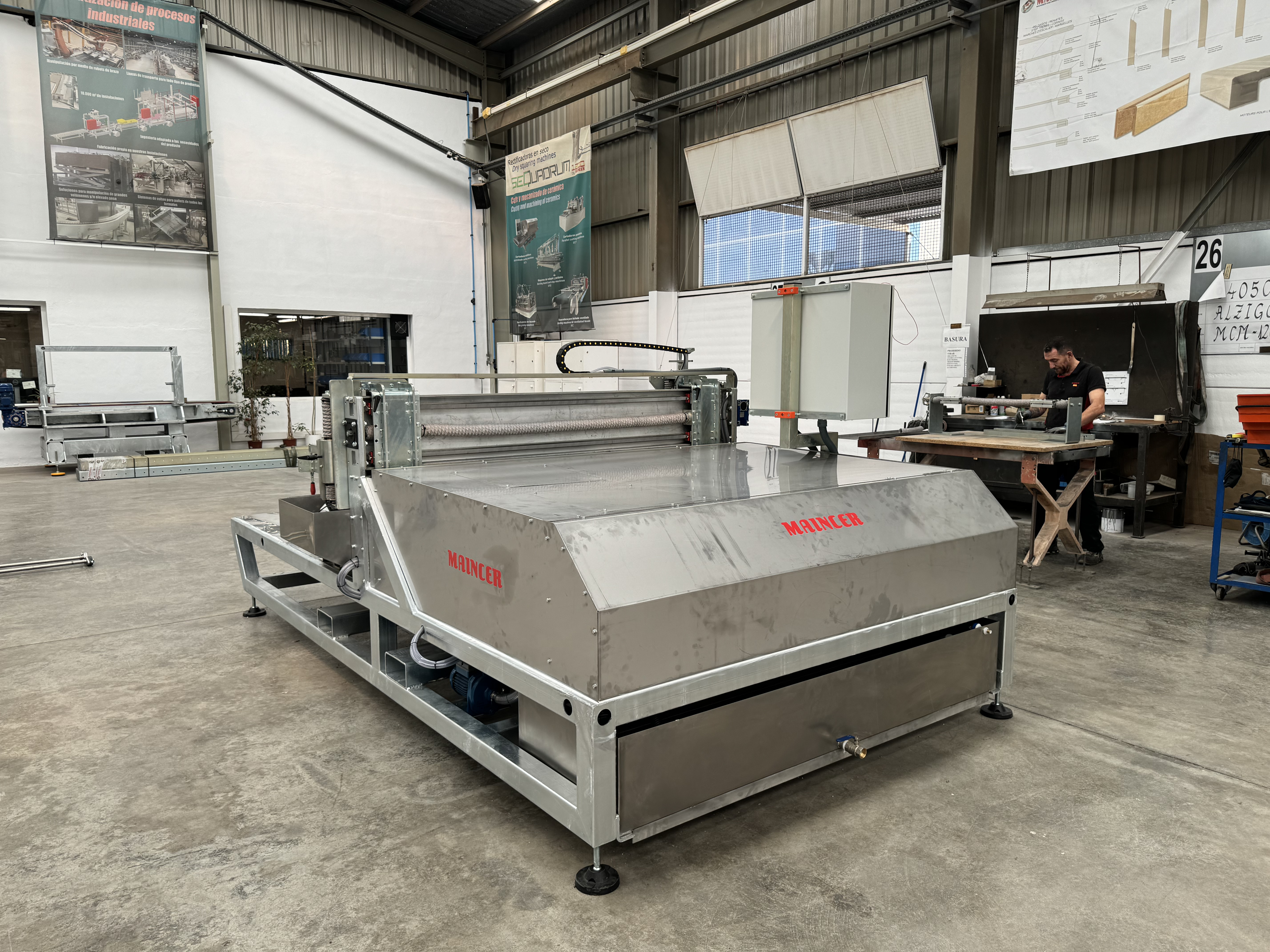 Maincer Stufen Zuschnitt- und Gehrungsmaschine MCM 1200/2AM