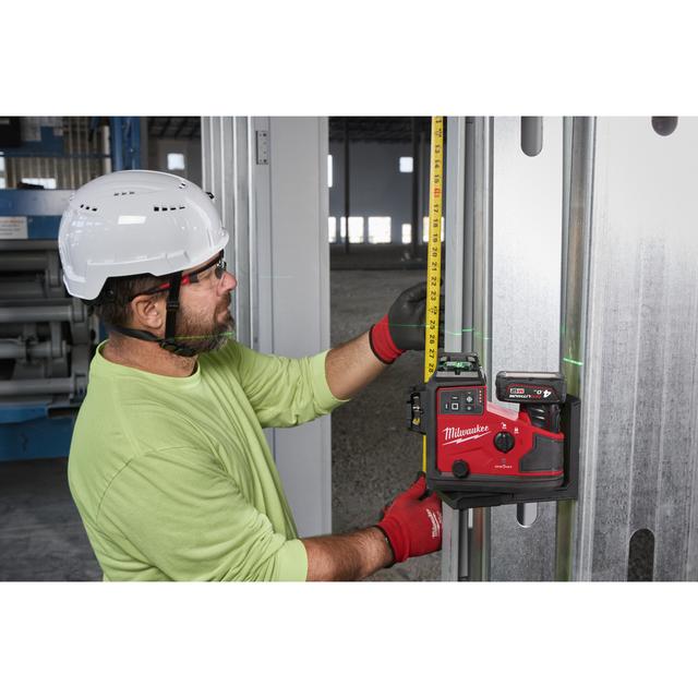 Milwaukee M12A3PLO-401C M12 3 x 360° Akku-Laser