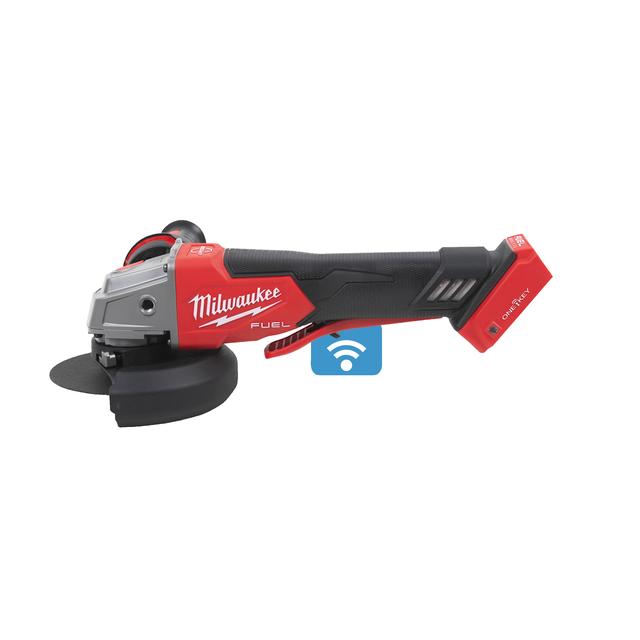 Milwaukee M18ONEFSAG125XPDB-0X M18 FUEL ONEKEY Akku-Sicherheits-Winkelschleifer