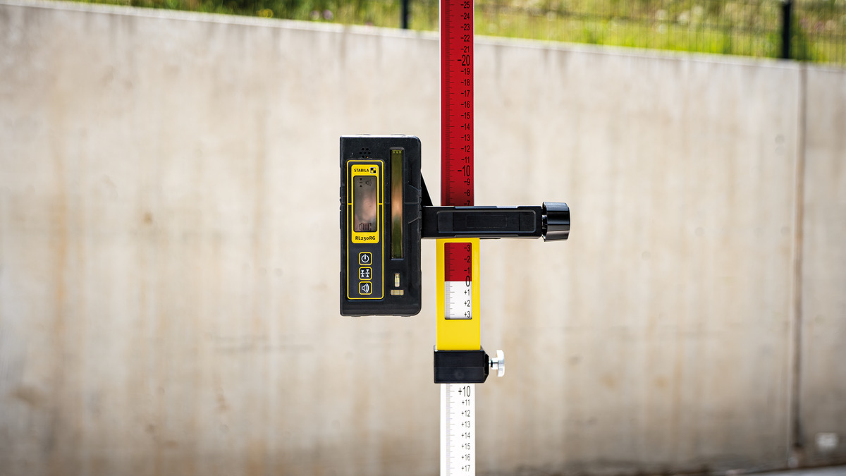 STABILA Empfänger RL 230 RG, Receiver für pulsmodulierte Linienlaser, für grüne/rote Laserstrahlen