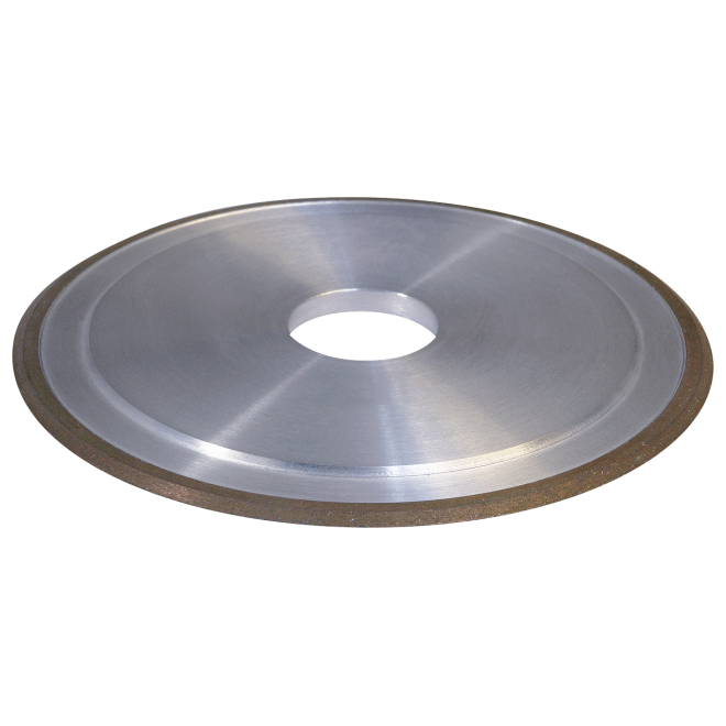 Diamant-Schleifscheibe für Widia-Eisen | D150 | Spitzbelag | 6 x 3 mm