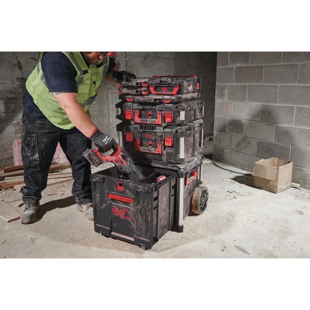 Milwaukee PACKOUT Trolley Koffer mit Schublade 665 x 570 x 480 mm