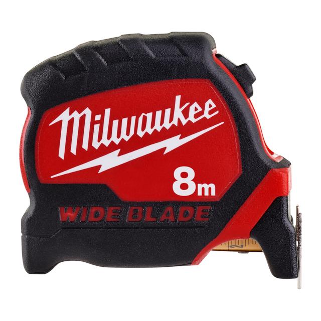 Milwaukee Premium-Bandmaß breit 8 nicht-magnetisch, 33 mm breites Band