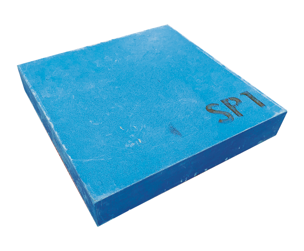 Schärfplatte 320x320x55 mm