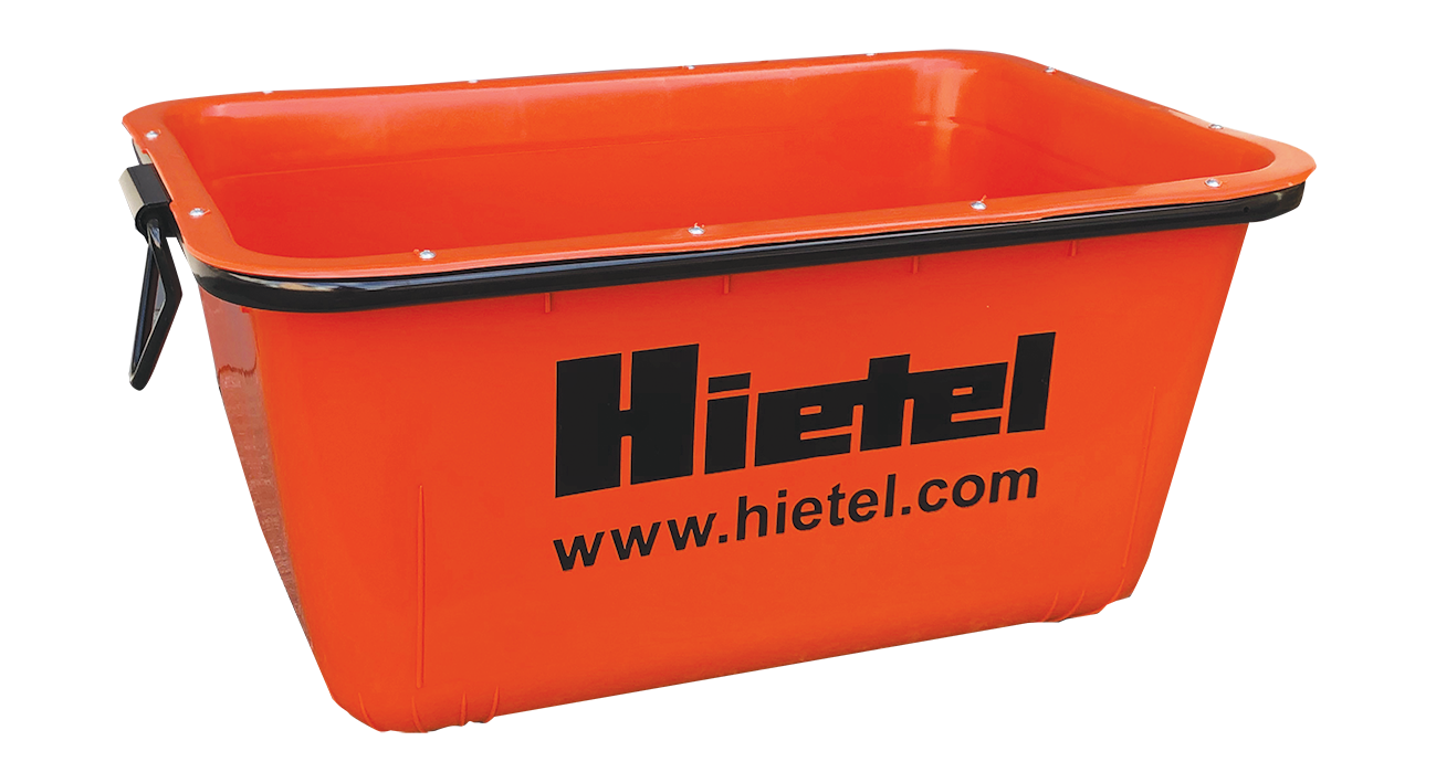 Mörtelkübel kranbar orange