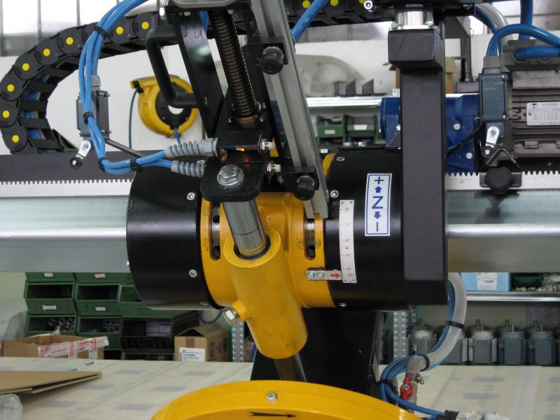 Achilli Stationäre Monoblock-Säge TFM mit Schwenksupport