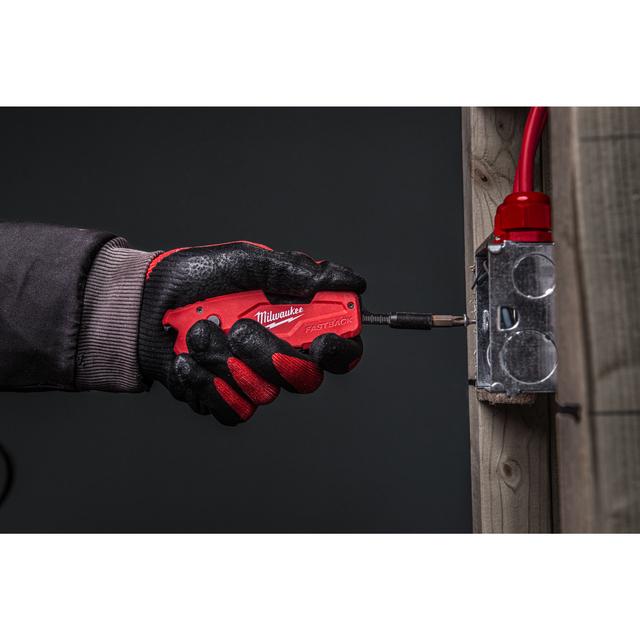 Milwaukee FASTBACK 6-in-1 Universal-Klappmesser mit integriertem 1/4" Hex-Bithalter