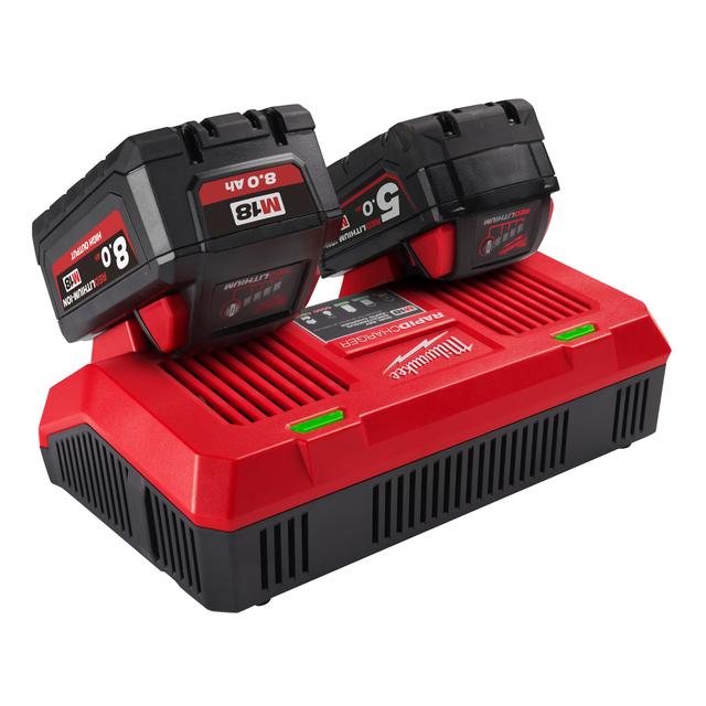 Milwaukee M18 DFC Doppel-Schnellladegerät