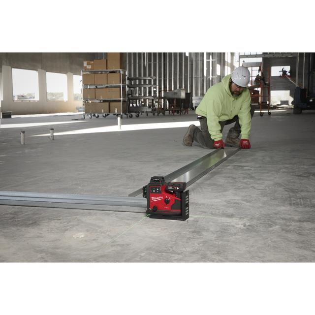 Milwaukee M12A3PLO-401C M12 3 x 360° Akku-Laser