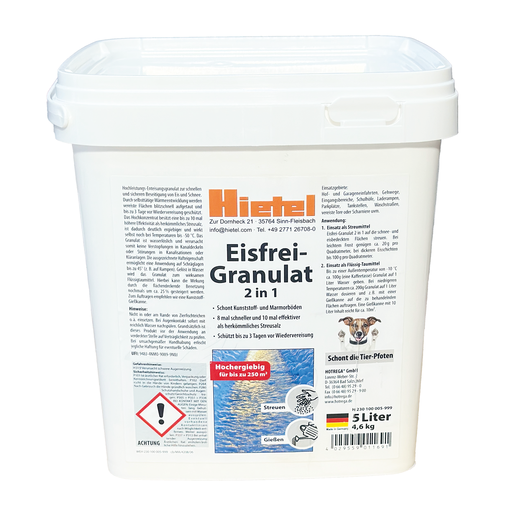Eisfrei-Granulat 5l Gebinde