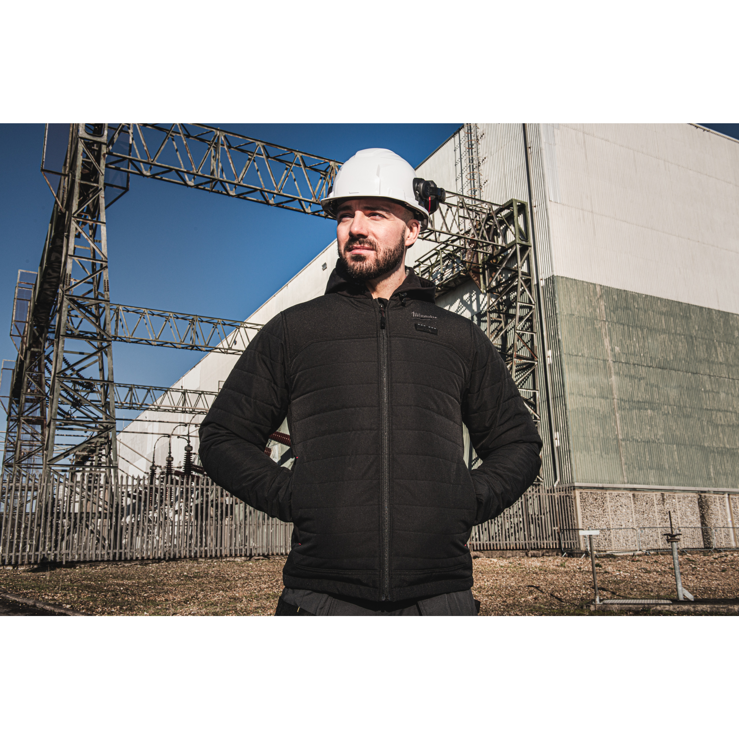 Milwaukee M12 HPJBL3-0 (XXL) 12 V Akku-Heiz-Steppjacke Herren schwarz, ohne Akku u. Ladegerät