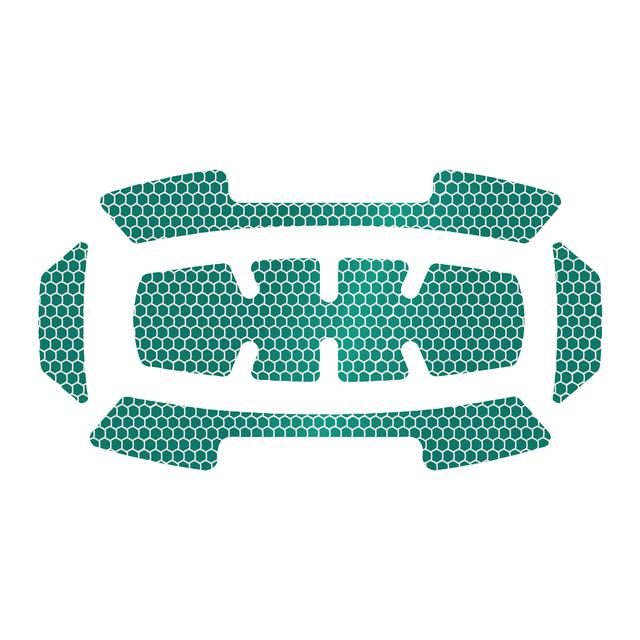 Milwaukee BOLT Hi-Vis Aufkleber grün, 5-teilig