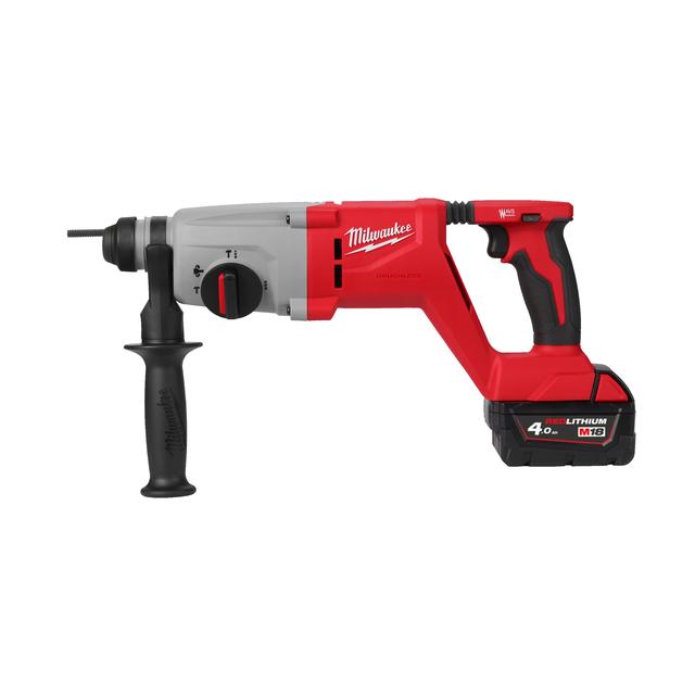 Milwaukee M18BLHACD26-402X M18 SDS-plus Akku-Bohrhammer 26 mm
