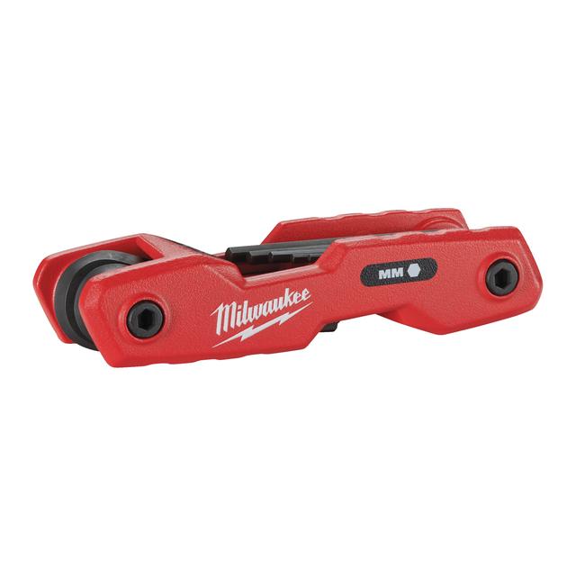 Milwaukee Klappschlüssel-Set Innensechskant 1.5, 2, 2.5, 3, 4, 5, 6, 8 mm
