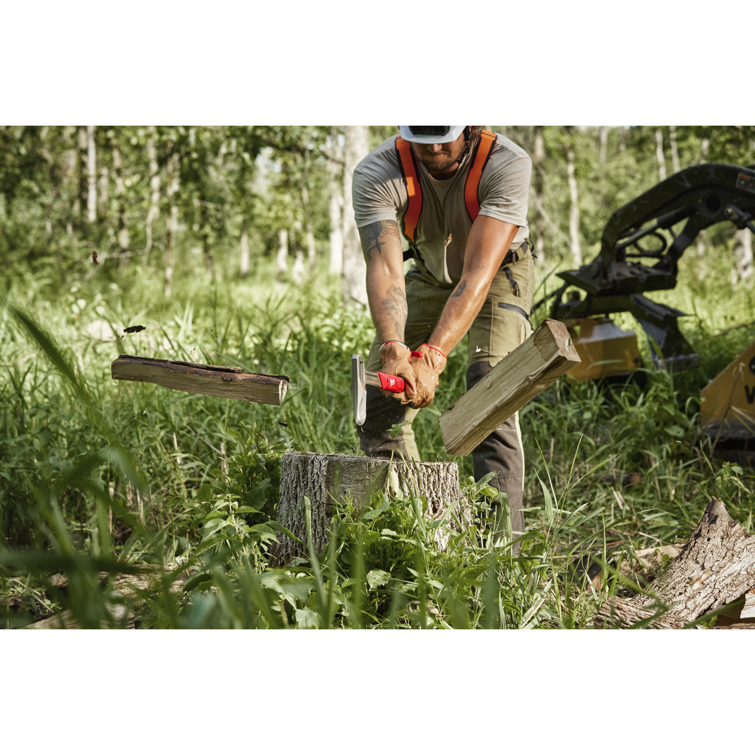 Milwaukee Spaltaxt 40 cm lang 1,1 kg