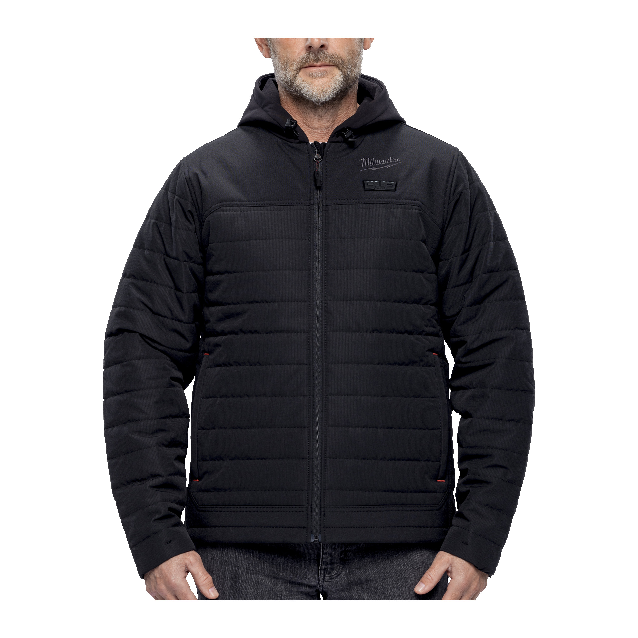 Milwaukee M12 HPJBL3 12 V Akku-Heiz-Steppjacke Herren schwarz, ohne Akku u. Ladegerät