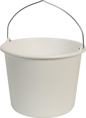Baueimer GRIPLINE L 12l weiß Ku.BERDAL
