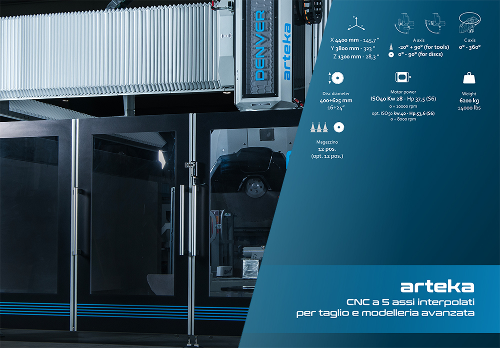 CNC-Drehkopfsäge | Denver | arteka