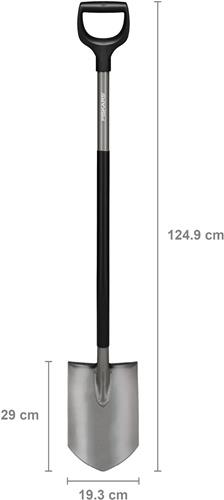 Gärtnerspaten spitz,m.D-Griff STA FISKARS