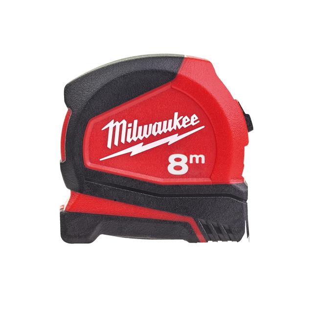Milwaukee Pro-Compact Bandmaß 8 m nicht-magnetisch, 25 mm breites Band