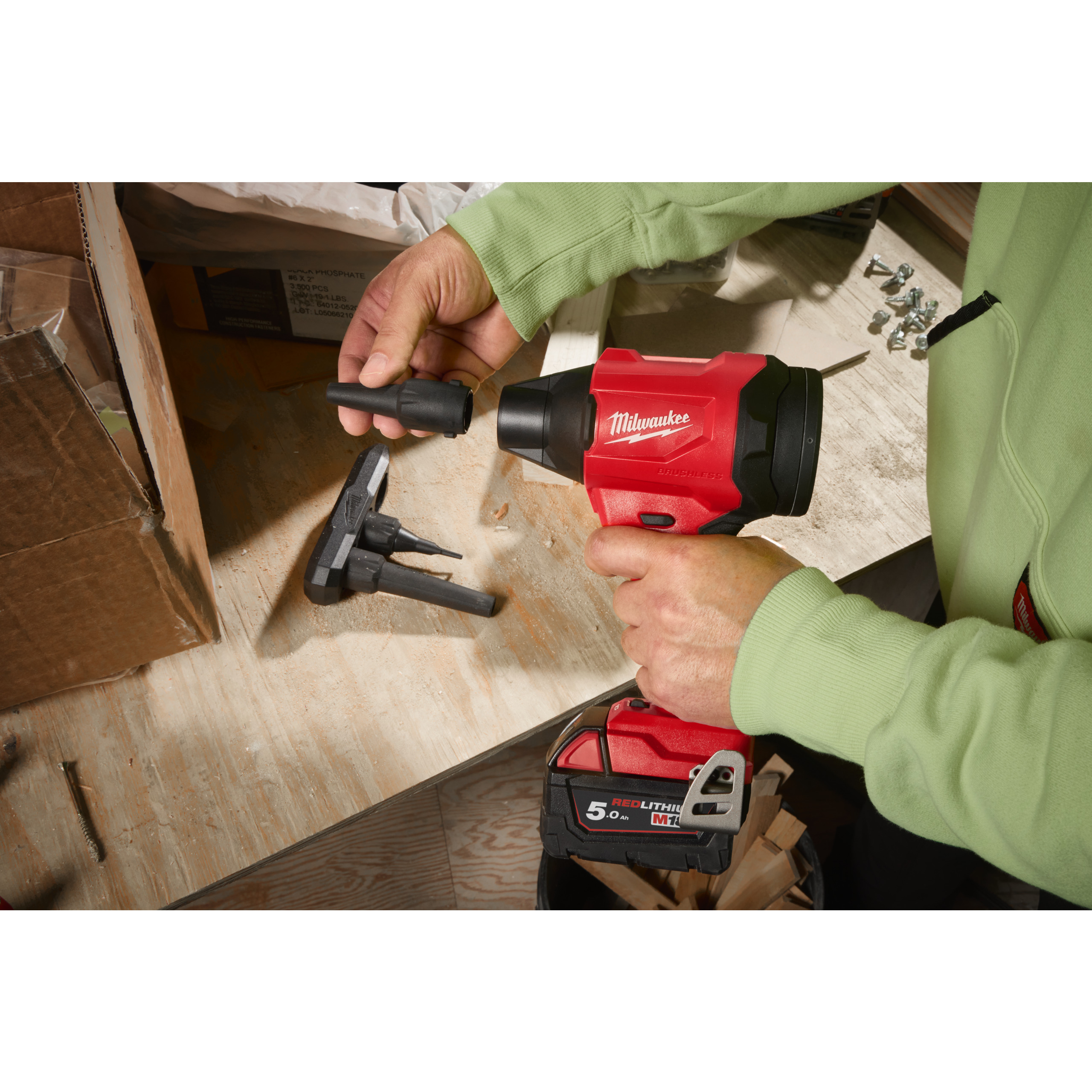 Milwaukee M18BLHSB-0 M18 Bürstenloses Akku-Gebläse