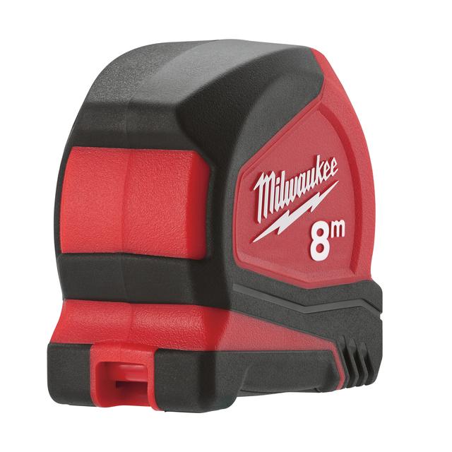 Milwaukee Pro-Compact Bandmaß 8 m nicht-magnetisch, 25 mm breites Band