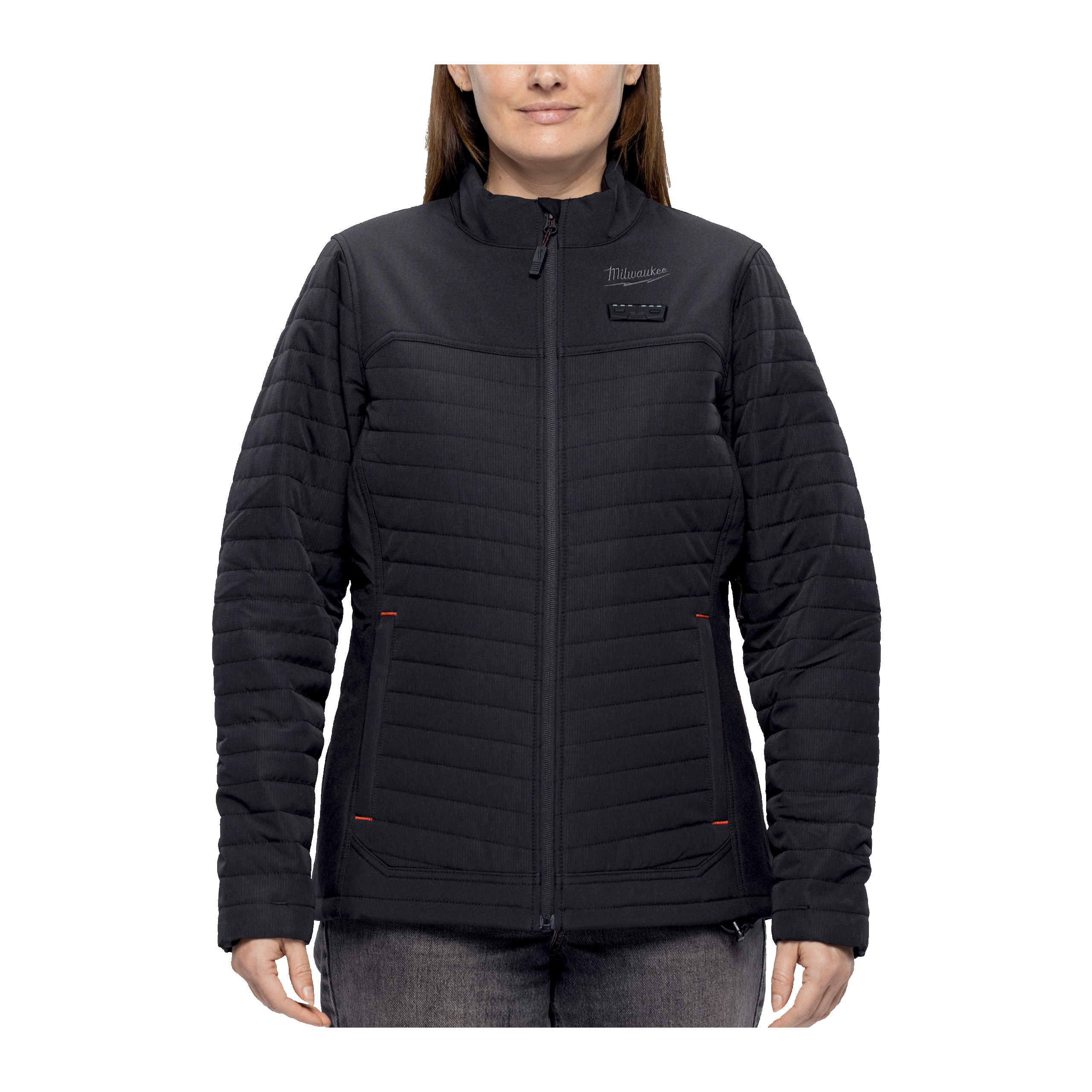 Milwaukee M12 HPJLBL3 12 V Akku-Heiz-Steppjacke Damen schwarz, ohne Akku u. Ladegerät