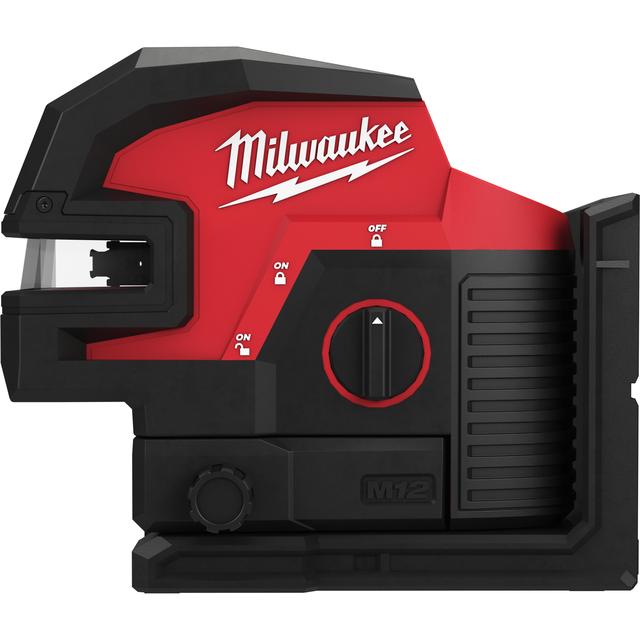 Milwaukee M12CLL4P-0C M12 Akku-Kreuzlinienlaser