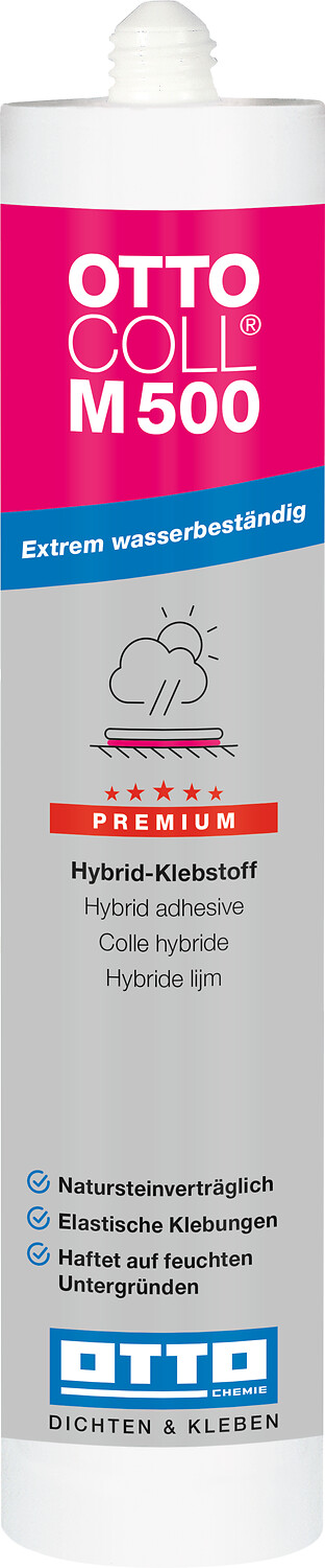 OTTO-CHEMIE OTTOCOLL M 500 extrem wasserbeständiger Premium-Hybrid-Klebstoff