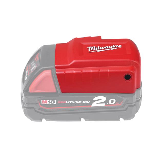 Milwaukee M18 USB PS 18 V Adapter für M12HJ2