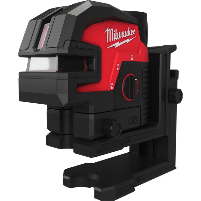 Milwaukee M12CLL4P-301C M12 Akku-Kreuzlinienlaser