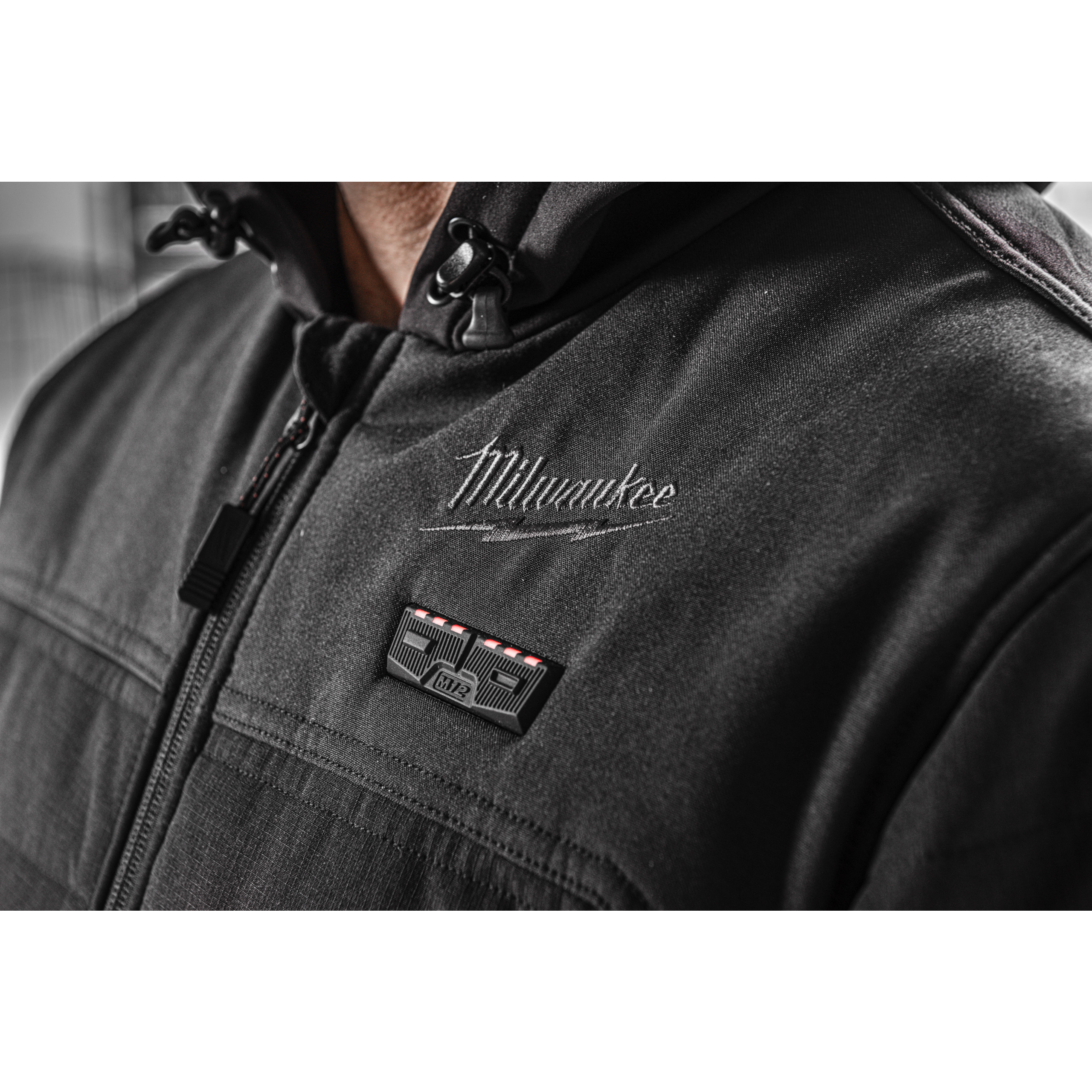 Milwaukee M12 HPJBL3 12 V Akku-Heiz-Steppjacke Herren schwarz, ohne Akku u. Ladegerät