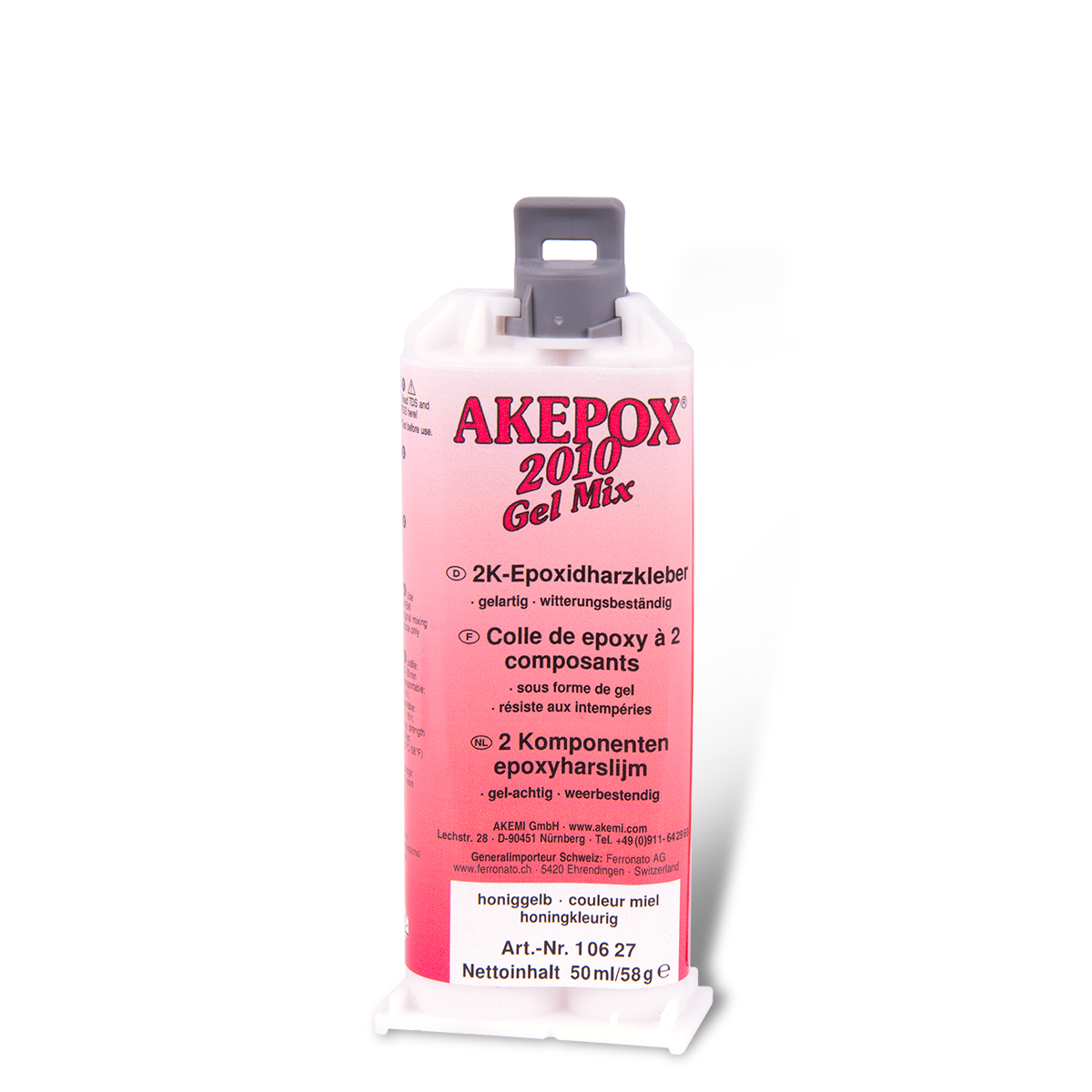 Akemi AKEPOX 2010 Gel Mix honiggelb 400 ml | Selbstbedienungsverbot