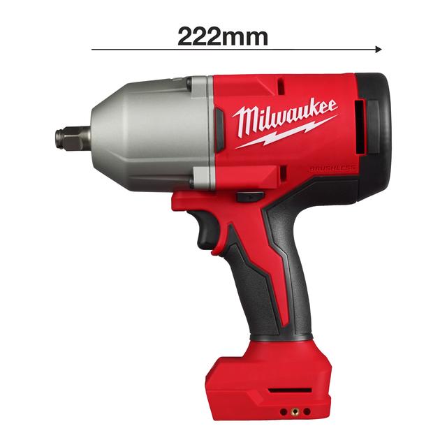 Milwaukee M18BLHIWF12-0X M18 Bürstenloser 1/2"-Akku-Schlagschrauber Vierkant