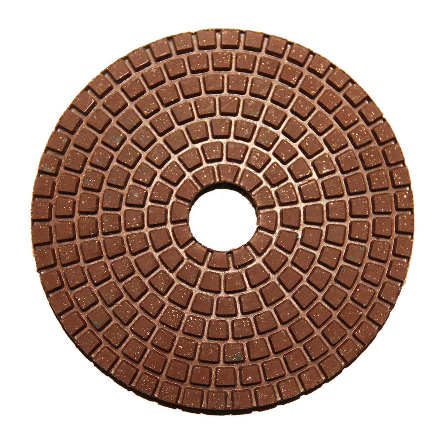 Diamant-Klett-Schleifbelag | Superglanz Kupfer