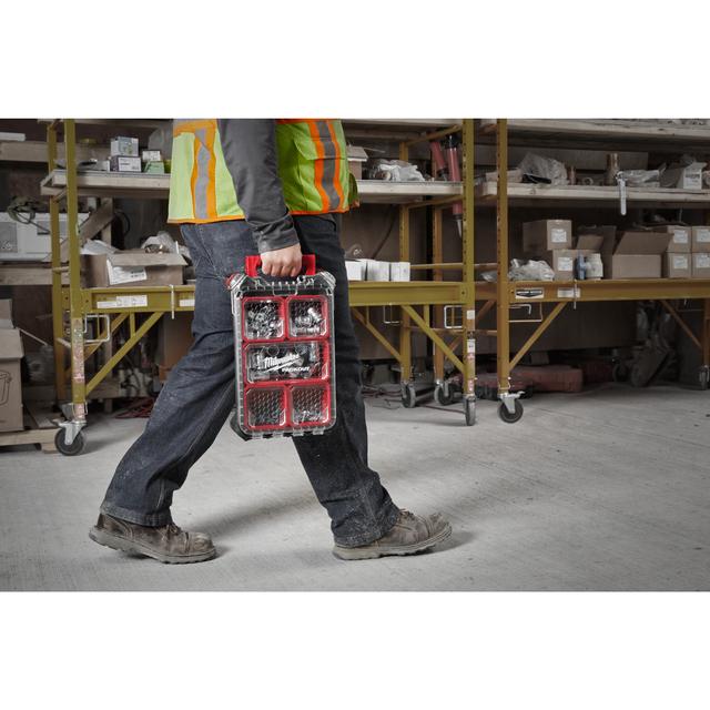 Milwaukee PACKOUT Organiser Compact, inkl. Sortierboxen 250 x 380 x 120 mm