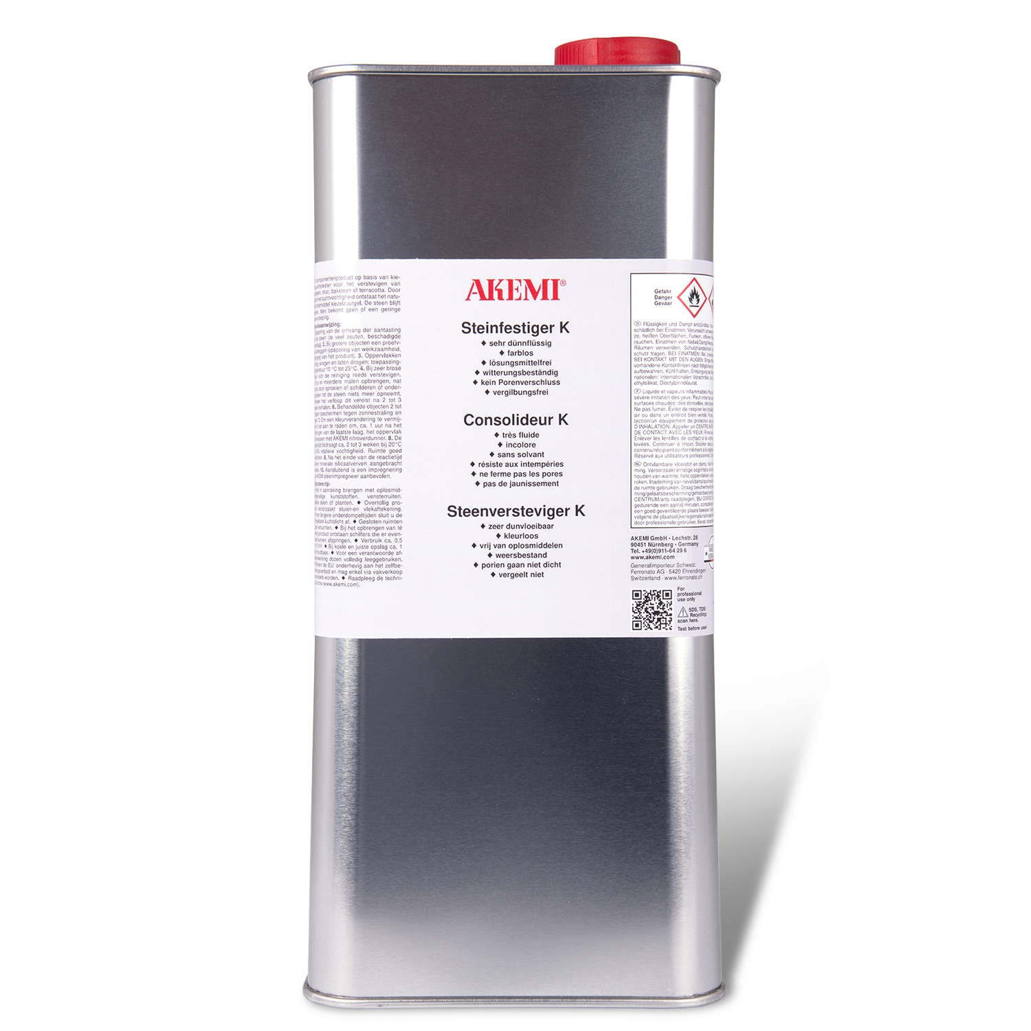 Akemi Steinfestiger K transparent