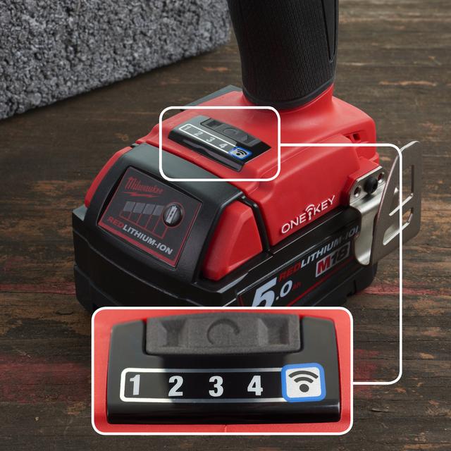 Milwaukee M18ONEFHIWF12-0X M18 FUEL ONE-KEY 1/2˝-Akku-Schlagschrauber mit Sprengring