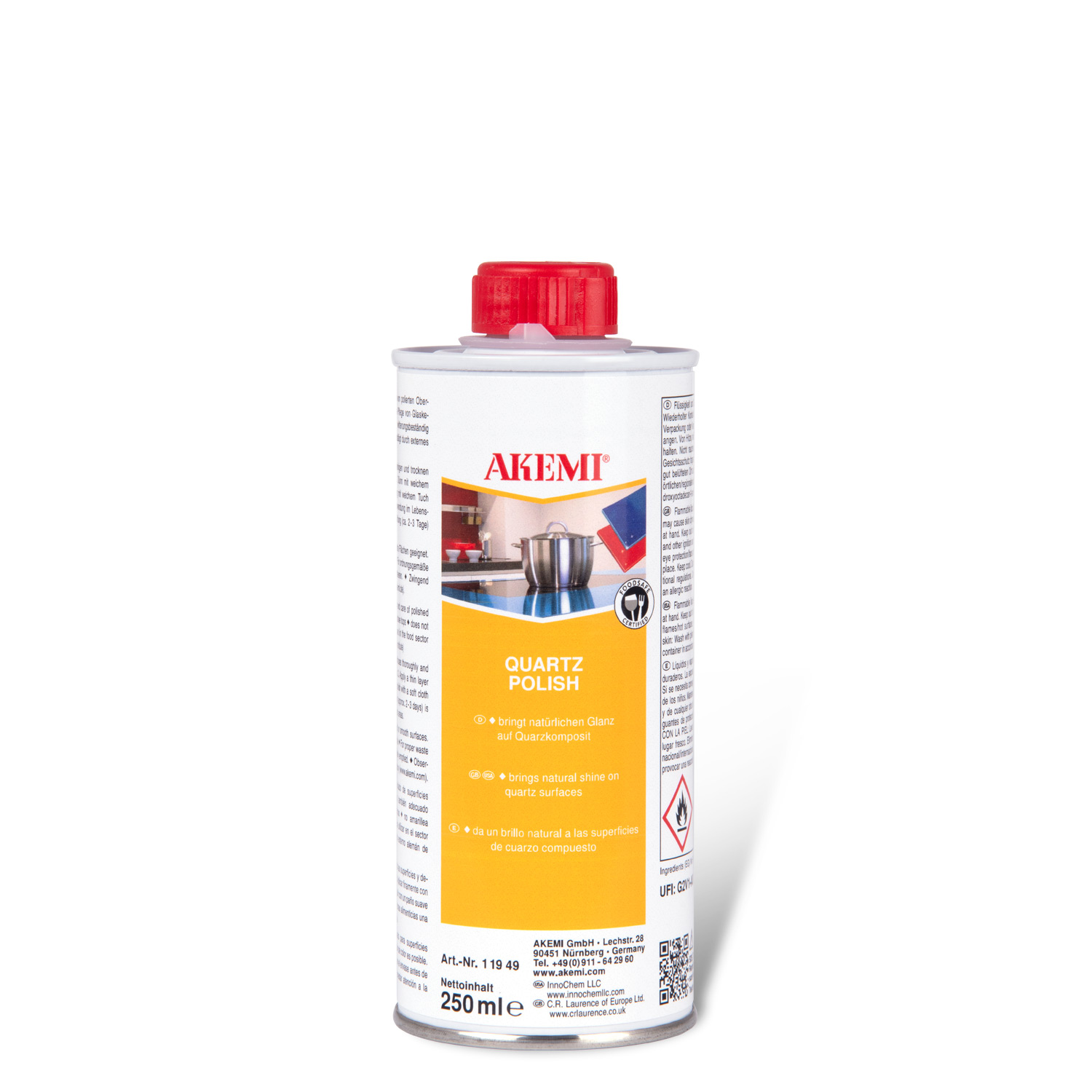Akemi Quartz Polish  250 ml