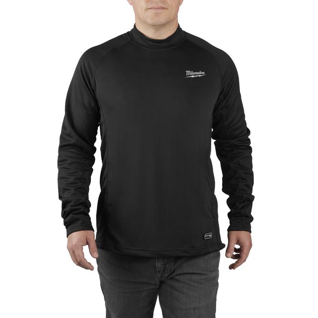 Milwaukee L4HBLB-301  USB-Akku-Heiz-Funktions-Langarmshirt, inkl. L4B3 RED LITHIUM Akku u. Ladekabel