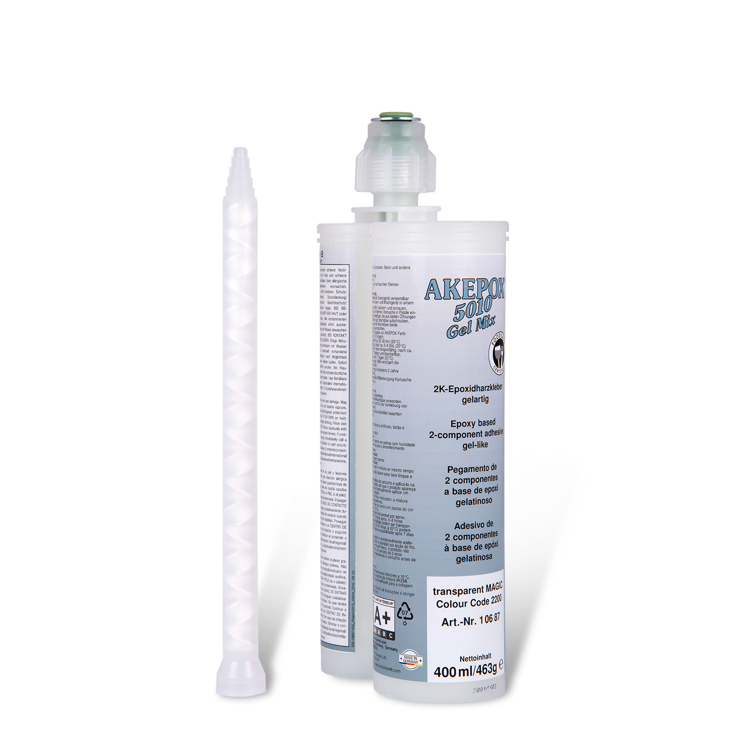 Akemi AKEPOX 5010 Gel Mix transparent MAGIC CC 2200 400 ml