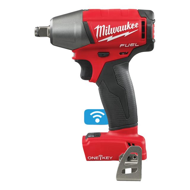 Milwaukee M18ONEIWF12-0X M18 ONE KEY 1/2"-Akku-Schlagschrauber Vierkant mit Sprengring