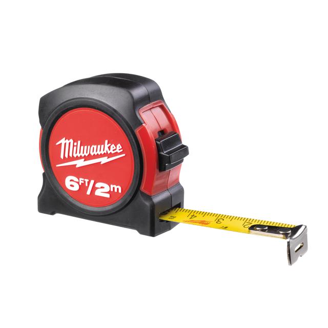Milwaukee Bandmaß 2m/6ft nicht-magnetisch