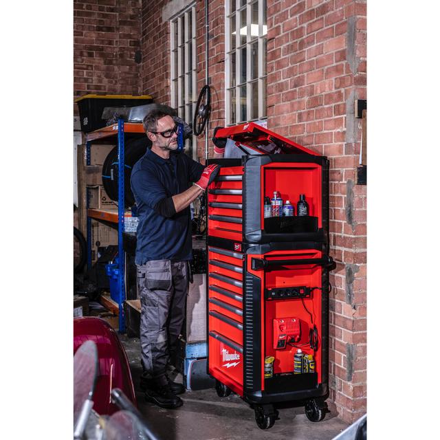 Milwaukee TOOLGUARD Werkstattwagen-Aufsatz rot für Werkstattwagen 78 cm / 30"