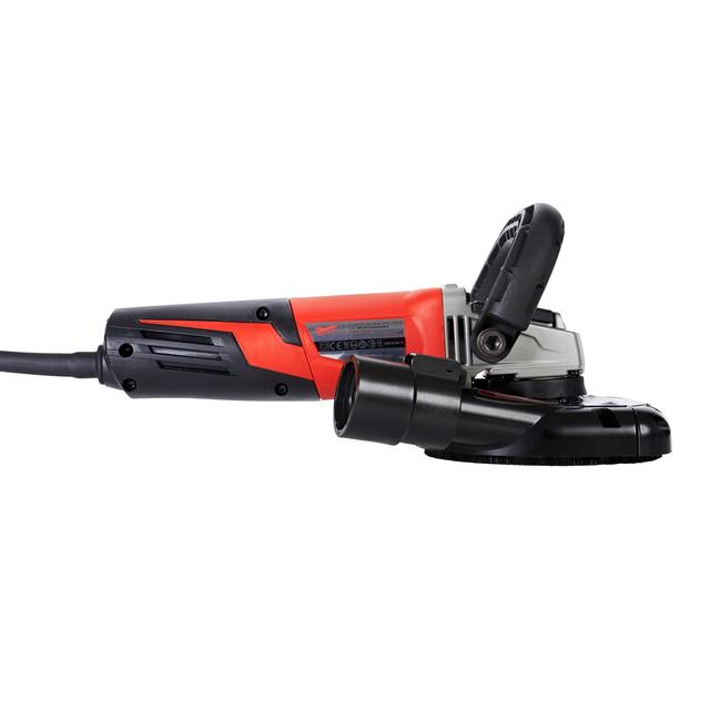 Milwaukee AGV15-125XCDEG-SET Winkelschleifer mit Absaughaube Schleifen