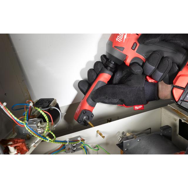 Milwaukee SHOCKWAVE Winkelschraubvorsatz RAA 1/4" Aufnahme inkl. 10 Bits