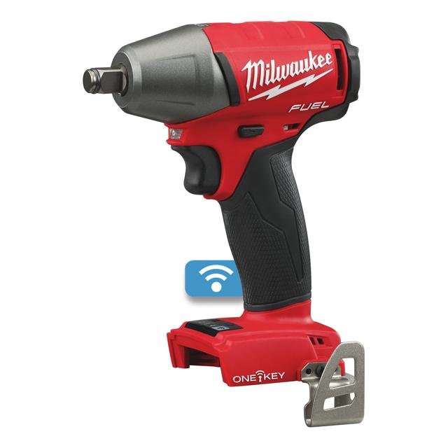 Milwaukee M18ONEIWF12-0X M18 ONE KEY 1/2"-Akku-Schlagschrauber Vierkant mit Sprengring