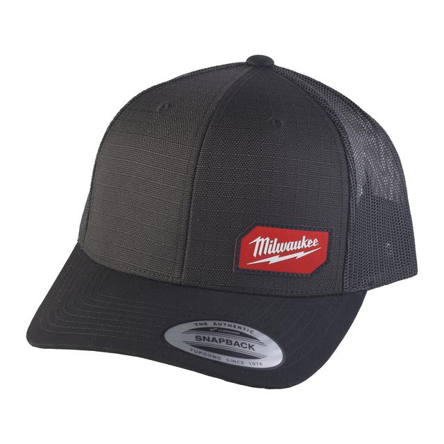 Milwaukee STCBL Trucker Kappe schwarz