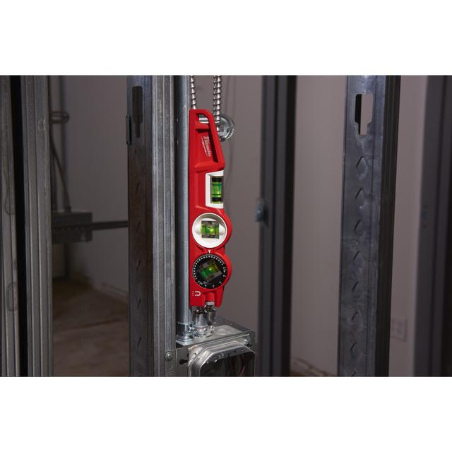 Milwaukee Wasserwaage Torpedo 360° 25 cm lang magnetisch