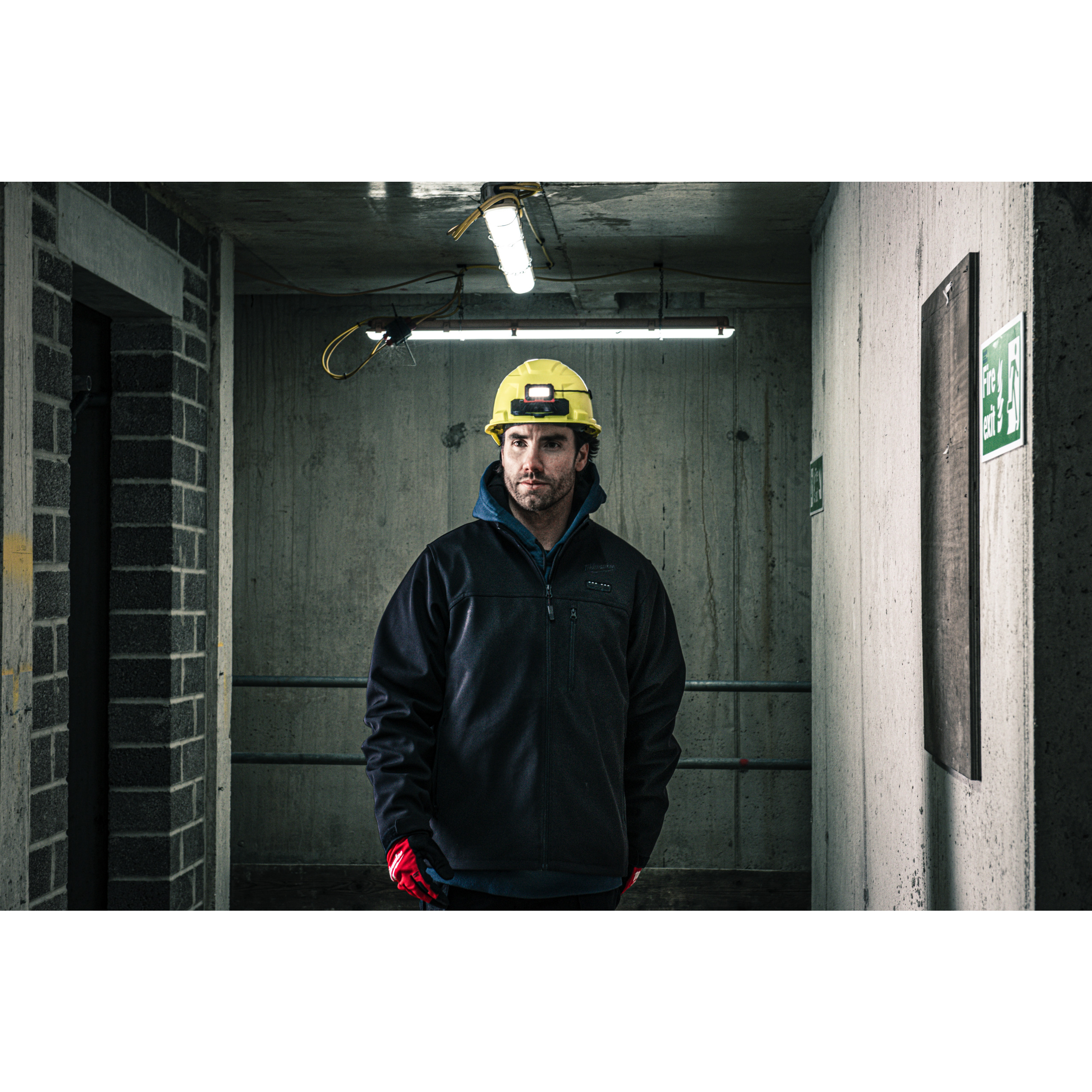 Milwaukee M12 HJBL6-0 (M) 12 V Akku-Heiz-Jacke Herren schwarz, ohne Akku u. Ladegerät